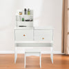Dressing Table Table UK Makeup Mirror With Vanity Drawers Desk Stool Bedroom Bkk