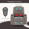 Flamaker Riser & Recliner Armchair 8Point Electric Heated Massage Sofa Arm Chair