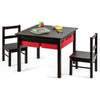 5 in 1 Kids Table and Chair Set Children Building Block Activity Table W/Storage