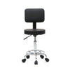 New Backrest Rotating Stool 360° Adjustable Salon Nail Beauty Lift Chair Black
