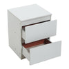 Modern Bedside Table Drawers Cabinet Bedroom Furniture Storage Nightstand Shelf