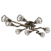 Vintage Industrial Steampunk Metal Pipe Ceiling Pendant Lamp Ceiling Lights