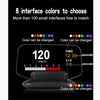 Car OBD2 Head Up Display Navigation HUD Mirror GPS HUD Projection Speedometer