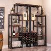Rack Freestanding Floor, 5-Tier Wine Baker Rack Display Shelf