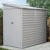 9FT Galvanized Steel Outdoor Bicycle Shed Bike Tool Storage House Garden Shed