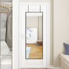 Over the Door Full Length Hanging Mirror Wall Mounted Mirror for Dressing Makeup