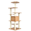 Cat Tree 179 Cm Small Cat Tower Indoor Kitten Activity Center Climbing Stand