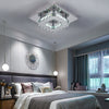20-100cm Flush Mount Modern Square Ceiling Chandelier Crystal Light Lamp Pendant