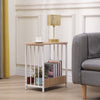 Small End Table Oval Side Table for Small Spaces Sofa Side Table for Living Room