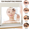 Vanity Mirror on Stand with LED Lights Hollywood Dressing Table Make Up Mirrors