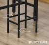 Breakfast Bar Table And Stools Kitchen Dining Room 2 Seater Industrial Furniture