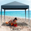 3x3m Pop Up Gazebo Heavy Duty Waterproof Commercial Grade Marketstall w/4 Sides