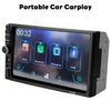 Double DIN Wireless Apple CarPlay Stereo Radio Android Auto Touch Screen Camera
