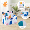 Kids Sofa Chair Foam Filled Armchair Leaf Toddler Couch Upholstered Armchair