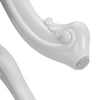 Dressing Table Stool 44x30x30 Vanity Chair Makeup Seat Baroque Piano Chair White