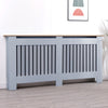 Modern Radiator Cover Small Large Wall Cabinet MDF Slats Wood Grill Furniture