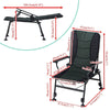 Outdoor Garden Folding Chair Portable Armchair Reclining Seat