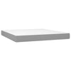 Bed with White 160x200 Solid Wood Pine I7P8