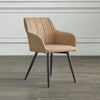 2X Dining Chairs Faux Leather Armchairs Lounge Office Chairs Modern Restaurant