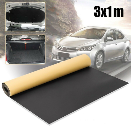 1M X 3M Roll Car Sound Proofing Deadening Camper Van Insulation Closed Cell Foam