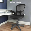 Adjustable Mesh Office Chair Computer Desk Chair 360° Swivel Lift Ergonomic 2024