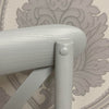 Grey Cross Back Dining Chair Comfortable & Stylish Oak Wooden Home Cafe Office