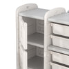 Kids Storage Playroom Shelf Rack Children's Toy Box w/10 Drawers Train Design