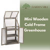 Greenhouse Cold Frame Small Garden Growing Plant Protection Germination Wooden
