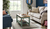 Winchester Coffee Table Green Elegant Centerpiece for Living Room