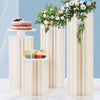 4X Round Plinth Cylinder Pedestal Wedding Cake Flower Display Stand 40/60/80/100