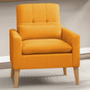 Yellow Mid Century Modern Accent Chair