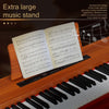 88 keys Bluetooth Digital Piano Full Weighted E-Piano w/ Stand Headphone Walnut