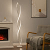 5FT Nordic Spiral Floor Lamps LED Corner Lamp Standing Light for Living Room