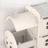 Kids Storage Cabinet Drawer Children Bookcase Toy Train Shelving for Playroom UK