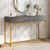 Modern Console Table Side Table Hallway Table Sofa Table with 1 Drawer 120cm