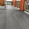 3.6m Decking Tiles Composit WPC Embossed Outdoor Decking Terrace Flooring Boards