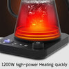 Electric Gooseneck Kettle 1200W Stainless Steel Pour Over Coffee Tea Kettle A3K8