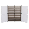 Shoe Rack Shoe Storage Cabinet Shelf Unit Dustproof Door Hallway Stand Organiser
