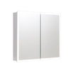 LED Bathroom Mirror Cabinet Wall Mounted 2 Doors Storage Cupboard Shower Laundry