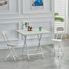 Small White Table And 2/4 Chairs Breakfast Bar Kitchen Dining Room Furniture Set