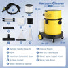 Wet and Dry Vacuum Cleaner 1200W Power Upholstery Cleaner Machine