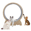 Cat Exercise Wheel Large Cat Treadmill Wheel for Indoor Cats Easy Assembled
