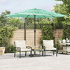 Garden Parasol with Steel Green 300x200x250 G3U7