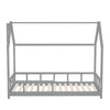 House Design Toddler Bed Frame Pine Wood Children Kids Bed Bedstead Bedframe