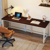 Tribesigns Double Desk, 200 cm Extra Long Computer Desk, Office Table