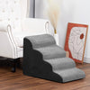Portable Dog Stairs Ladder Pet Ramp Washable Anti Slip Step Stairs 2/3/4 Steps