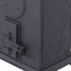 Fireplace Cast Iron Heater Home Log Burning Flame Effect Living Room Stove 5000W