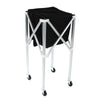 Foldable Tennis Ball Hopper Basket Cart Light Aluminum Alloy Trolley BS