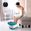 Foot Spa Bath Massager Folding Electric Pedicure Foot Spa Basin Heat Bubbles