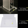 Acrylic Lectern Plexiglass Podium Clear Stand Acrylic Pulpits f/ Churches Office
